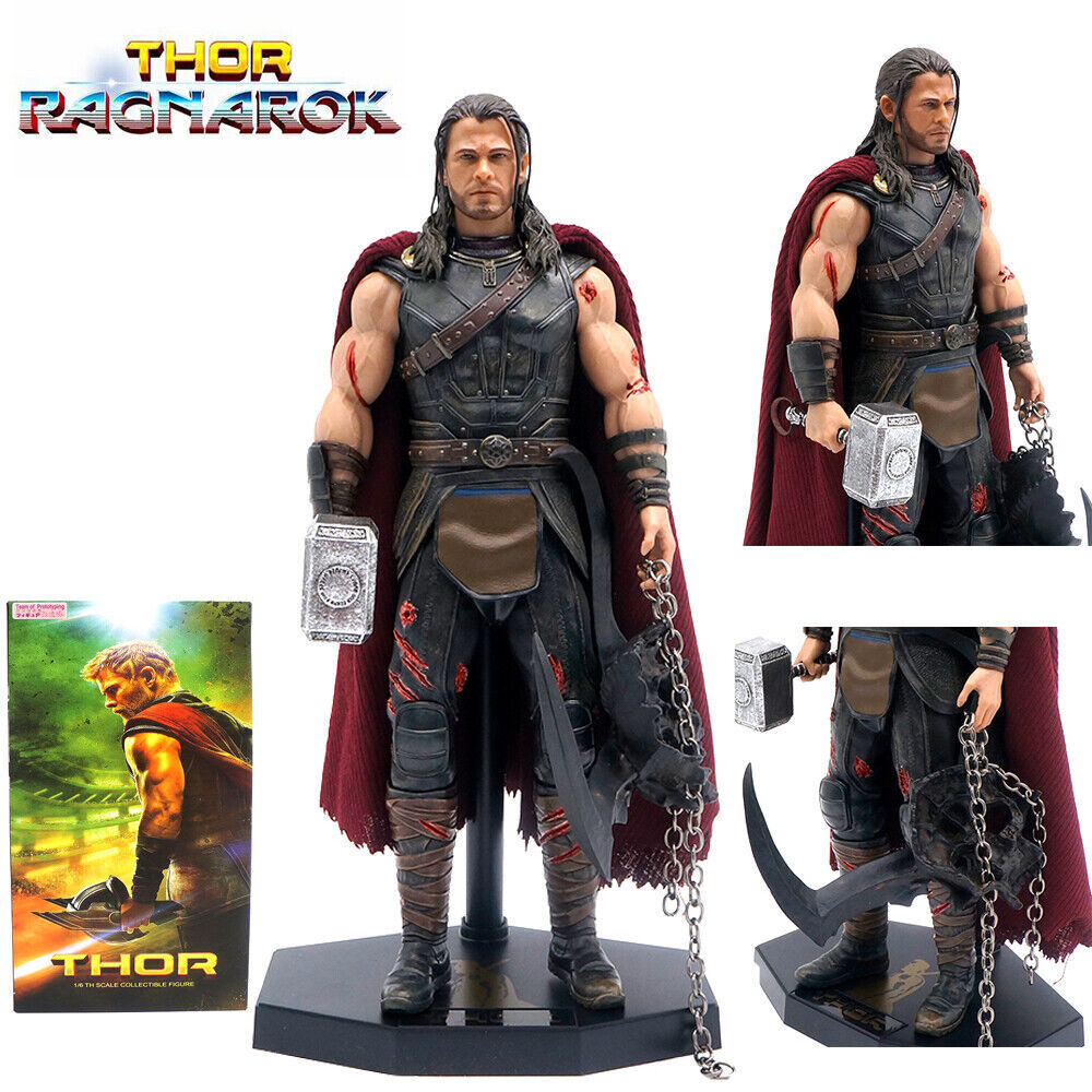 Figura de acción Marvel Avengers Thor Ragnarok 1/6 12"" modelo juguete coleccionar regalo