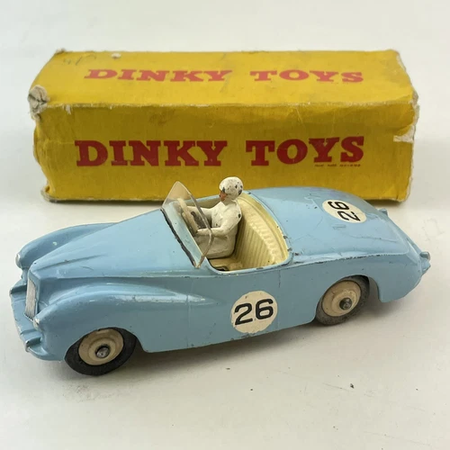 Vintage Dinky Toys Boxed No. 107 Sunbeam Alpine Blue