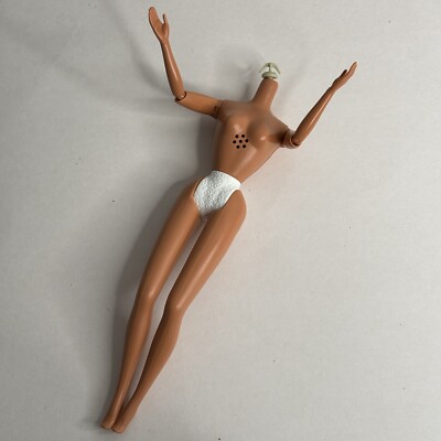 Vintage Barbie Doll Body Hourglass Busty 90s Superstar Era Articulated Bent Arms