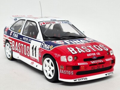 Miniature IXO 1/18 - Ford Escort RS Cosworth Ypres Rally 1995 N°11