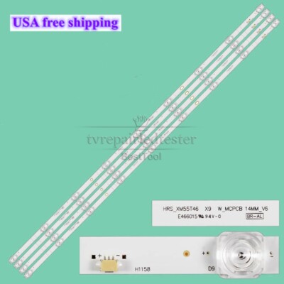 LED Strips For Samsung HG55AJ630UJJ UE55TU7002U UN55NU7095G_4X9_2W_MCPCB 14MM_V0