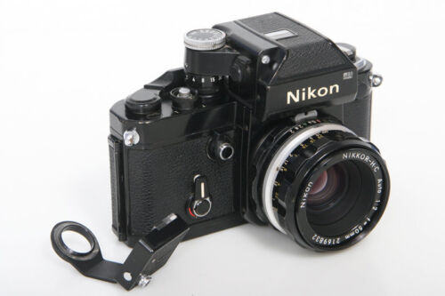 Nikon F2 Black Camera Body With Nikkor-HC 50mm f2 Lens Non AI Mount | eBay