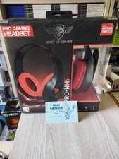 Spirit Of Gamer [Casque audio Gamer] Pro-NI-I5 pour Nintendo Switch Neuf Rouge 