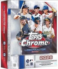 2026 Topps Chrome Logofractor Edition Baseball Hobby Box