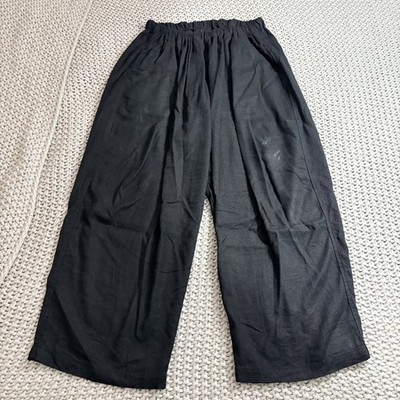 Ichi Antiquities Unisex Black Loose Pant Fits Most Rare Import Made in Japan
