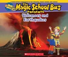 Magic School Bus Presents: Volcanoes & Earthquakes: A Nonfiction Co - ACCEPTABLE