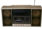 Vtg 80s Panasonic RX-F35 AMBIENCE Cassette Multi Speaker Boombox Radio READ