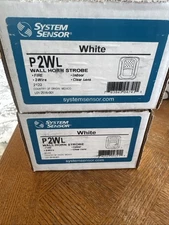 System Sensor P2WL Horn Strobe - White