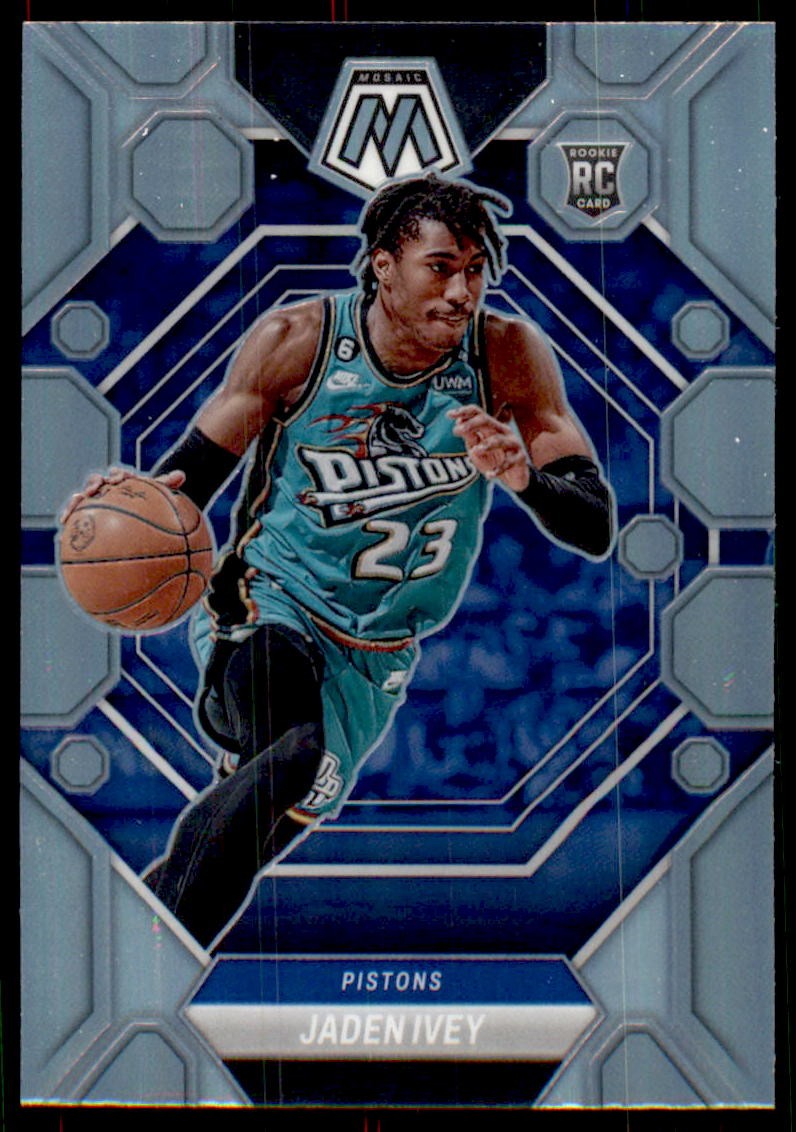 2022-23 Panini Mosaic #216 Jaden Ivey Silver RC