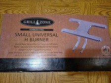 Grill Zone Piccolo Bruciatore "H" Adatto Universale Ricambio Acciaio Inox - NUOVO