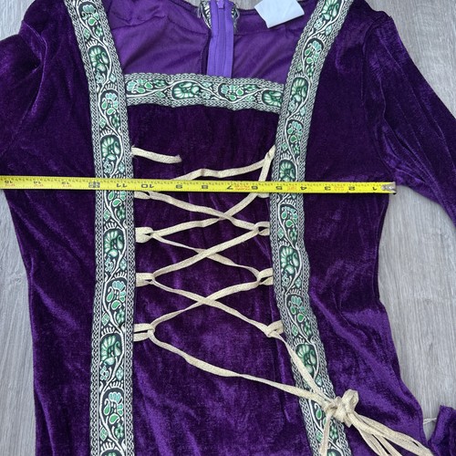 Fun World Costume Donna Rinascimento Lady Vestito Piccolo Medio (2-8) Medievale - Foto 13 di 14