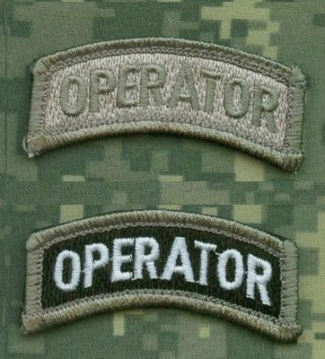 COMBINED JOINT SP OPS TASK FORCE CJSOTF-A ODA vêlkrö combo ACU 2-TAB:  OPERATOR