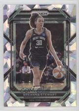 2023 Panini Prizm WNBA Ice Prizm Breanna Stewart #17 15xf