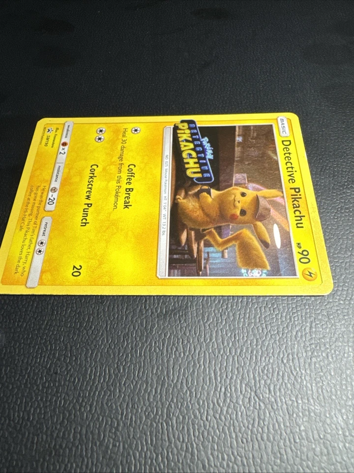 Detective Pikachu - (Stamped) SM190 Sm Holo - Image 2 of 4