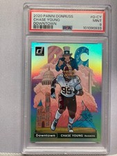 2020 PANINI DONRUSS OPTIC DOWNTOWN CHASE YOUNG #DT33 PSA 9 MINT ROOKIE RC
