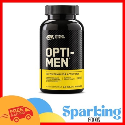 Opti-Men Daily Multivitamin for Men - Immune Support, 240 Count, 80 Day Supply