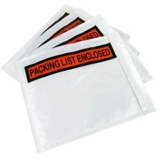 Packing List Envelopes Invoice Enclosed Slip Pouch Self Adhesive Shipping Labels