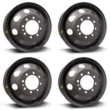 Set Of 4 16 Grey Steel Wheels Rims For Ford Truck 8x165.1 E9ap Genuine 8lug