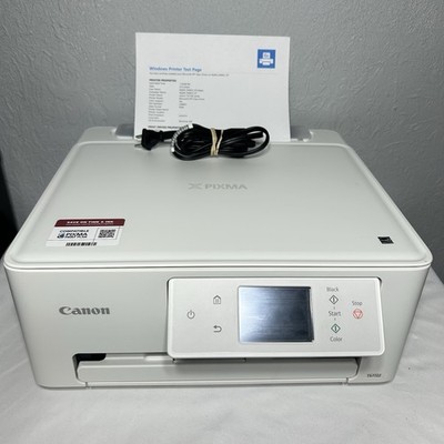 Canon PIXMA TS7722 All-In-One, Wireless Color Inkjet Printer TESTED