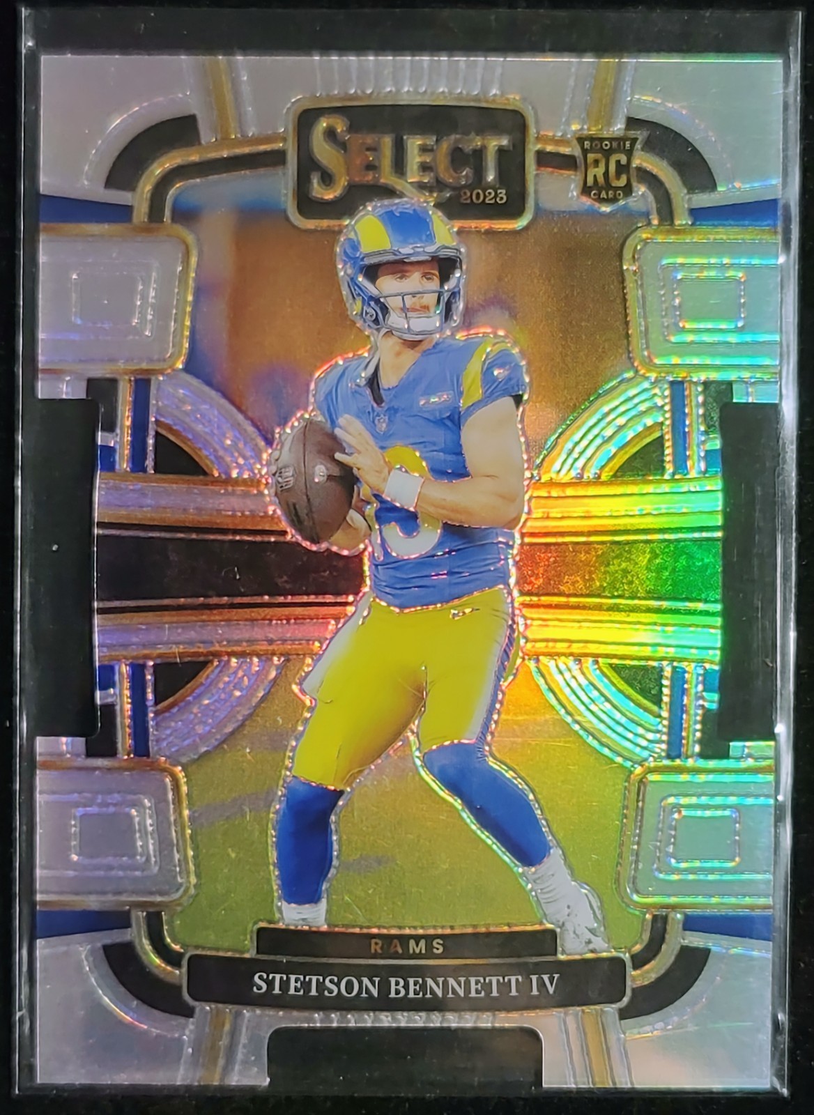 2023 Panini Select - Concourse Silver Prizm Die-Cut #55 Stetson Bennett (RC)