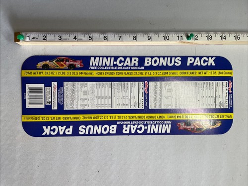Limited Edition 6 Leerboxen NASCAR Pop Tart, Müsli-Petty, Jarrett, Labonte - Bild 5 von 14