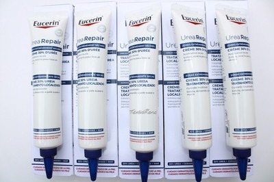 5x Eucerin UreaRepair PLUS Cream 30% Urea 75ml rough, dry and scaly skin