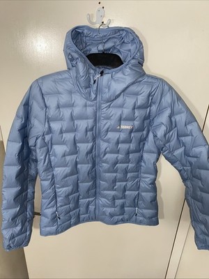 Adidas Terrex Light Down Hooded Jacket Gr. L Damen Neu