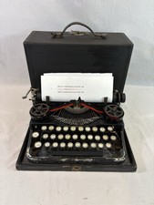 Selten -maschine Schreiben Underwood Tragbar 3 Reihen Vintage 1920