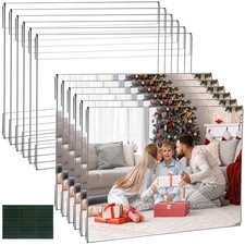 12 Pcs 4 x 6 Inches Clear Acrylic Picture Frames for Wall Plastic Display Pho...