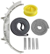 GE DHDSR46EG1WW Dryer Drum Bearing Belt Felt Slides Pulley Kit