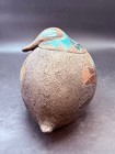 Vintage Folk Art Pottery Duck Bowl Stash Box Sculpture — photo 5