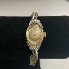Vintage 10k Rolled Gold Plate Bulova M4 T55659 Watch