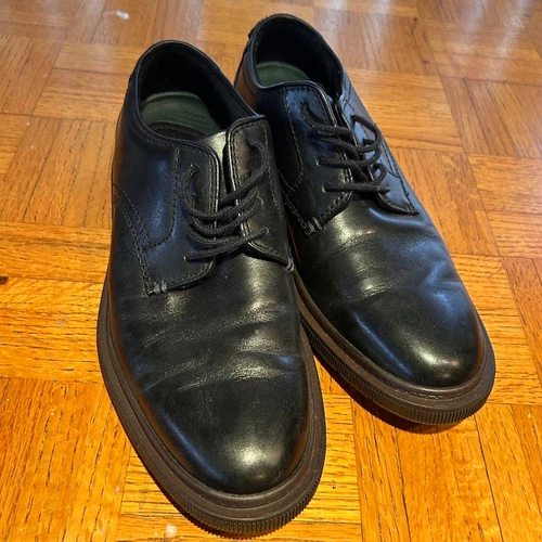 Oxford da collezione clarks in pelle nera