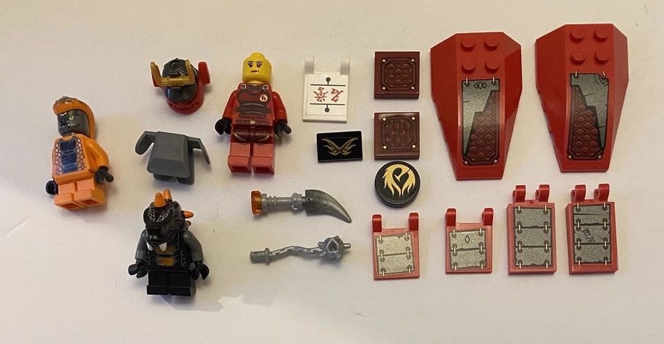 Lego 9448 Ninjago Samuria Mech Completo con Instrucciones 2012 Snike Bytar Nya Foto 2 de 4