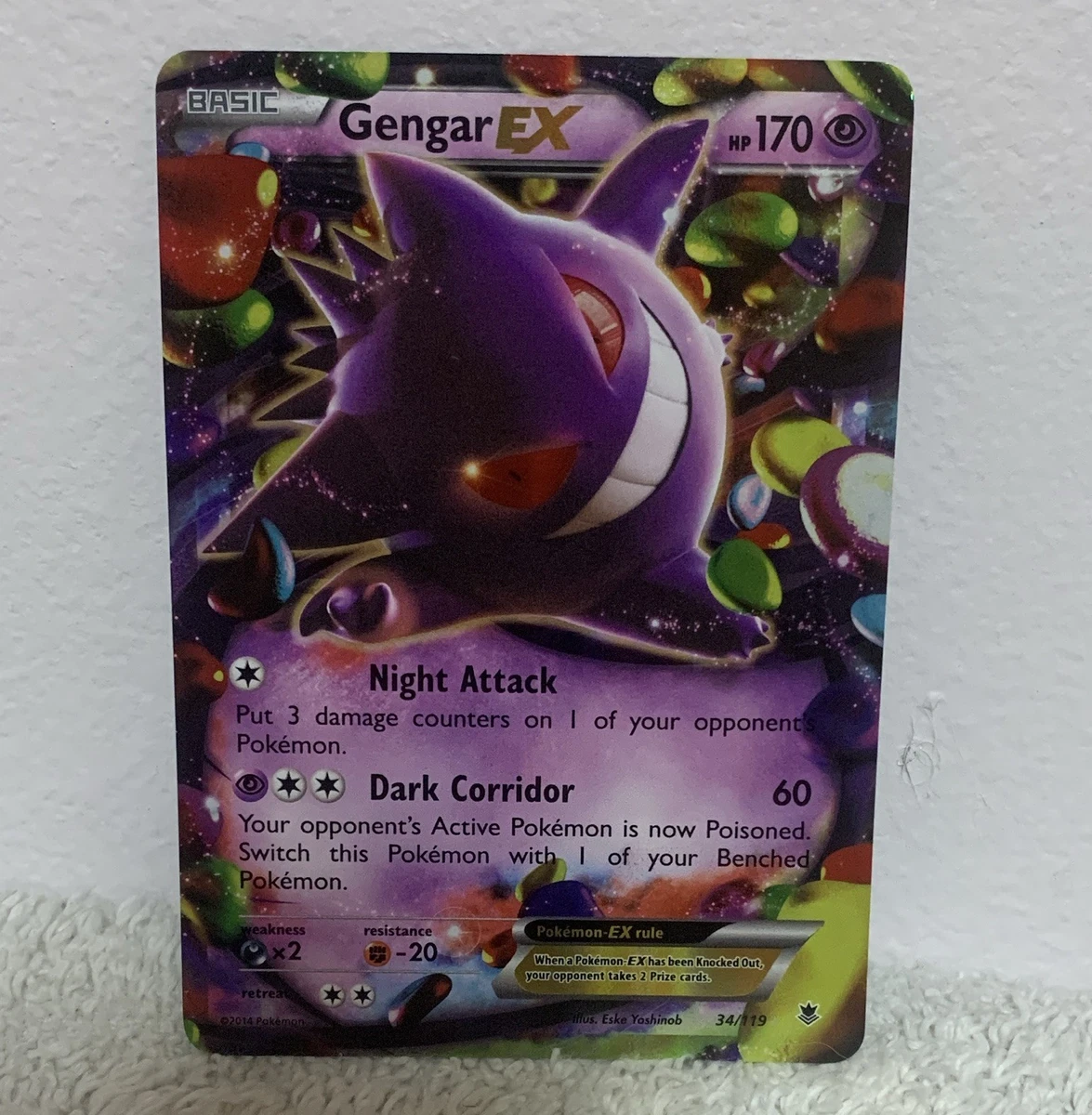 how much is a gengar ex pokemon card worth Mega 269 great for grading. PSA 10 sells on eBay for $620, which can get you 399% profit. Profit/loss calculation is based on the lowest tier of Pokmon Hit Points170 HP Form Pokemon Card Gengar Ex for