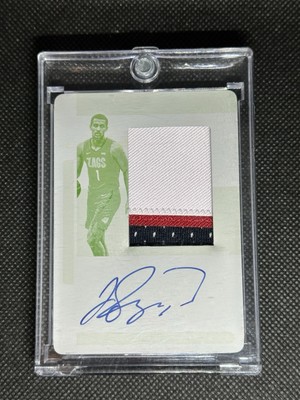 2021 National Treasures Collegiate Jalen Suggs Auto 1/1 RPA Patch