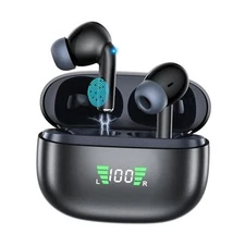 AI Language Translator Earbuds – 3-in-1 Translating Earbuds Real Time for Black