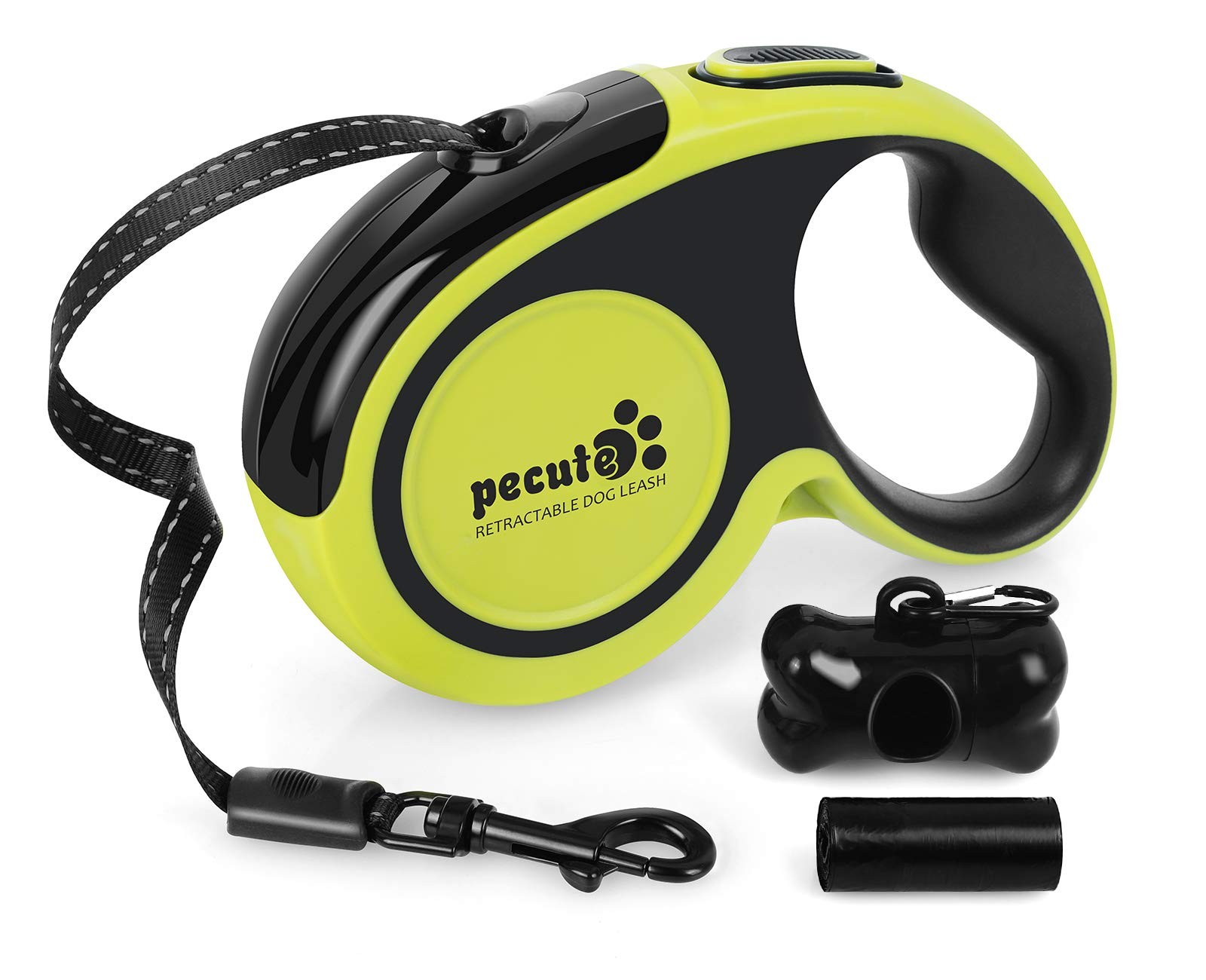 Guinzaglio Retrattile Pecute 5m: Design e Sicurezza Premium