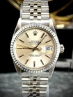 Rolex Datejust 16030 Champagne Dial 36mm Jubilee Bracelet Vintage 1984