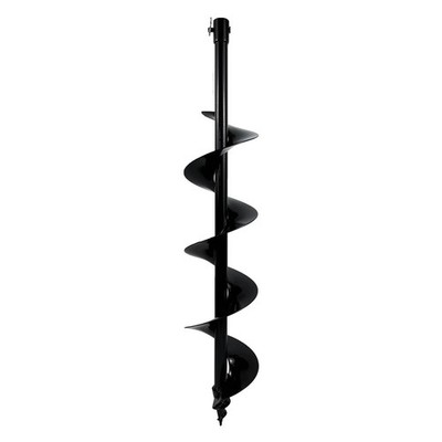 JACKCHEN 6''x31'' Earth Auger Bit Digger Post Hole Replacement - Heavy Duty Steel