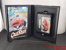 OutRun Sega Genesis Complete CIB Authentic Tested
