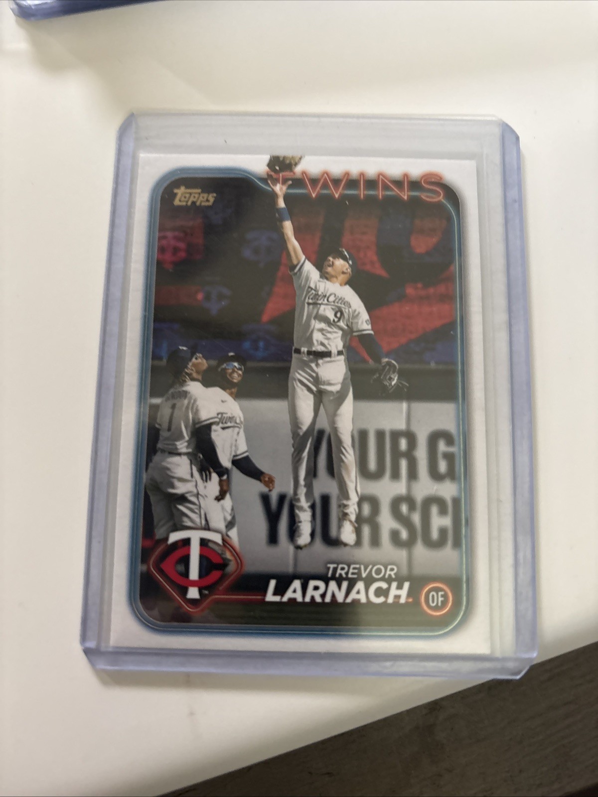 Trevor Larnach 2024 Topps Series 2 Golden Mirror Image Variation SSP #568