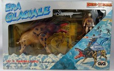Dino Riders Ice Age - Killer Warthog / Anthelodont & Zar - Tyco GIG Italy