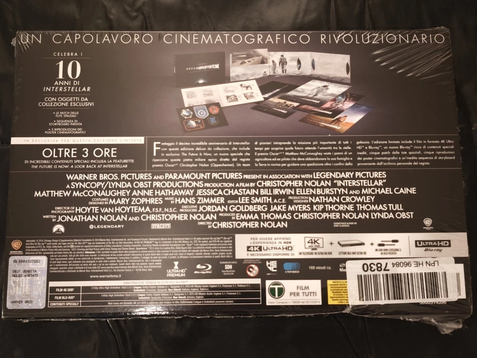Interstellar 10th Anniversary Edition -  Collectors Limited 4K UHD & BluRay - Image 4 of 4