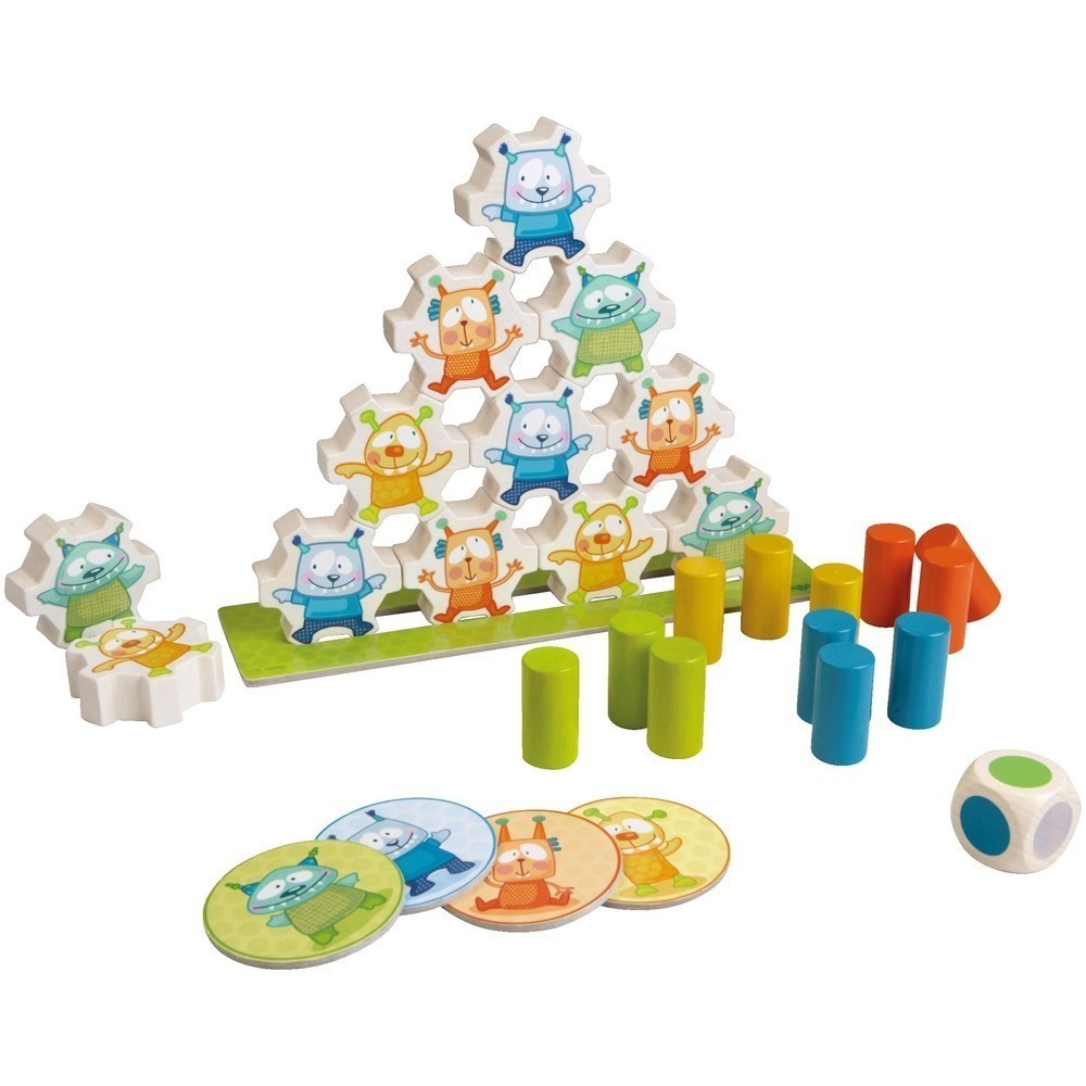 Jeu d'empilement Mini Monstres pour animer les après-midis en famille