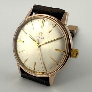 Authentic FINE OMEGA SEAMASTER 135.011 GOLD PLATED VINTAGE DIAL MANUAL WIND GENTS WATCH