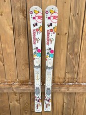 Alpine Downhill Snow Ski ROSSIGNOL FUN GIRL 47" Long Skis 120 cm with Bindings