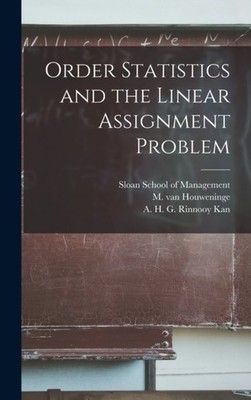 Frenk - Auftragsstatistik und das lineare Zuordnungsproblem - Neu Hardb - J555z