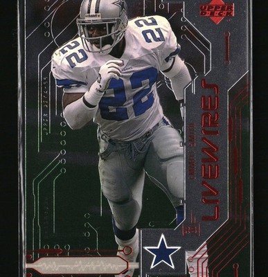 1999 Upper Deck #L3 Emmitt Smith Live Wires Card