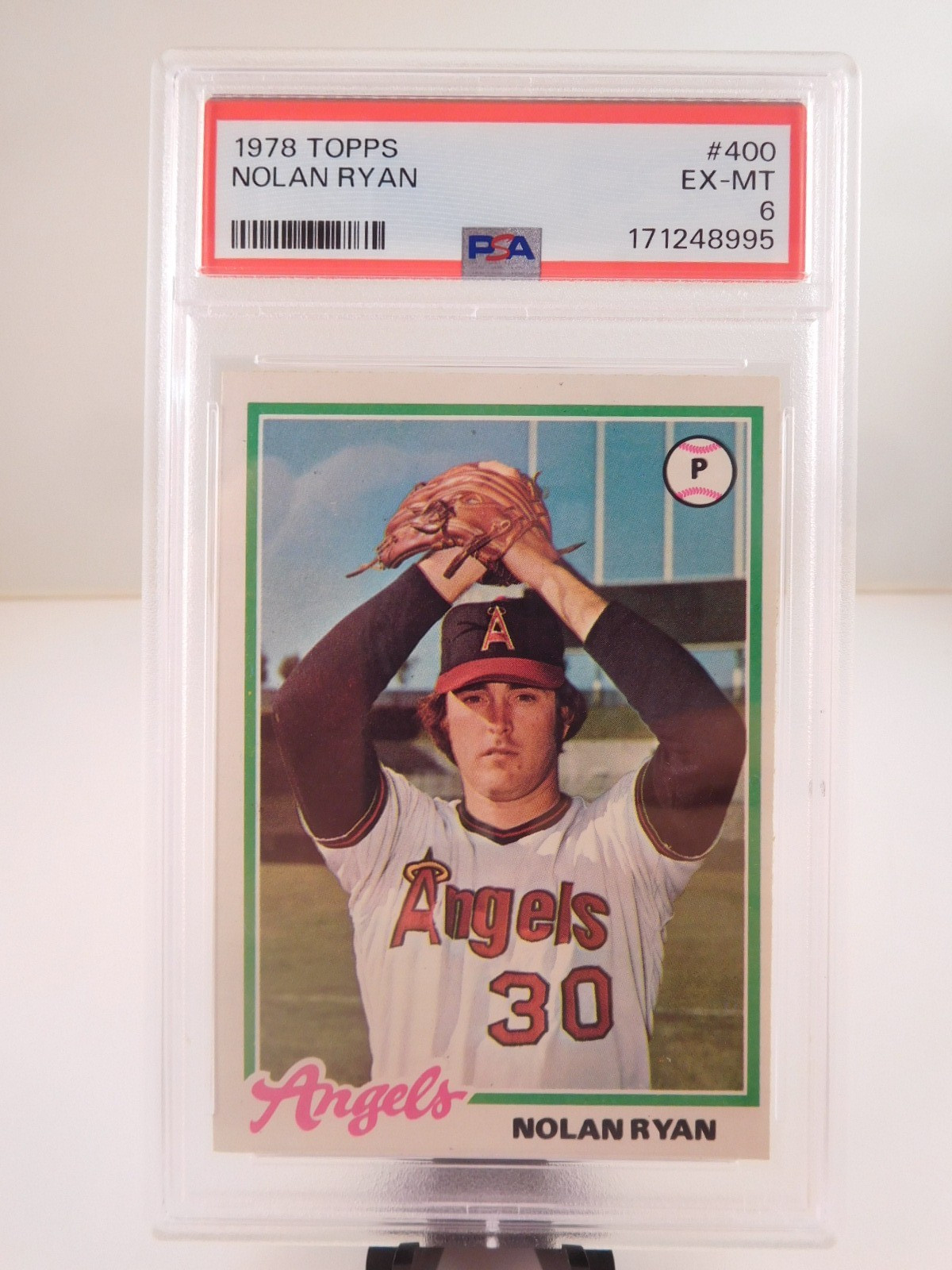 1978 Topps Nolan Ryan #400 Freshly Graded PSA 6 EX-MT